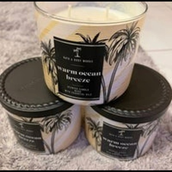 Bath & Body Works Other - Bath & Body Works Warm Ocean Breeze Candles